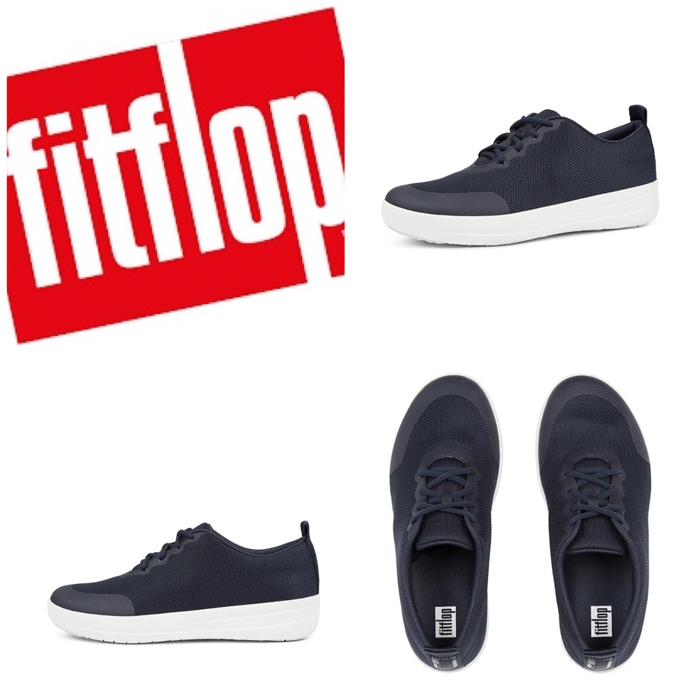 FitFlop F-Sport Ombré Midnight Navy Sneakers 7.5